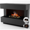 Glow Fire Elektrokamin Kant schwarz |Optimyst-Inside| zum Top Preis | Garvens